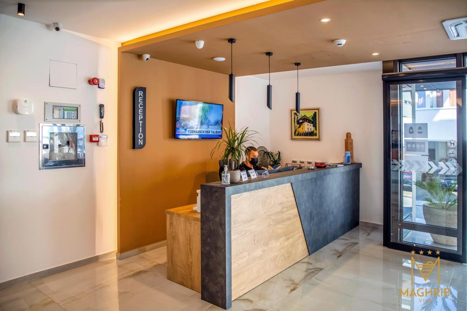 Maghrib Hotel 乌尔齐尼 外观 照片